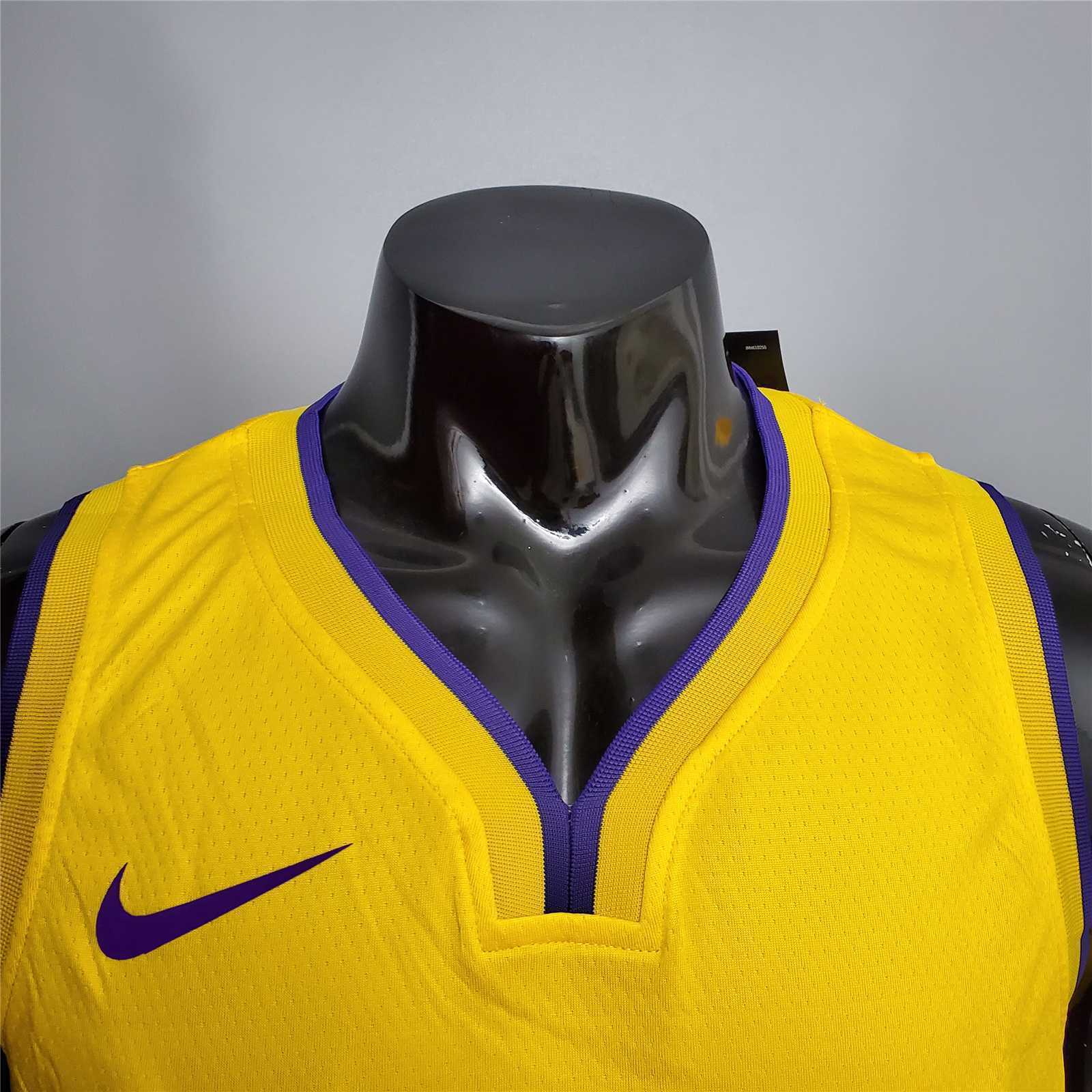 Bryant #24 Lakers yellow 5