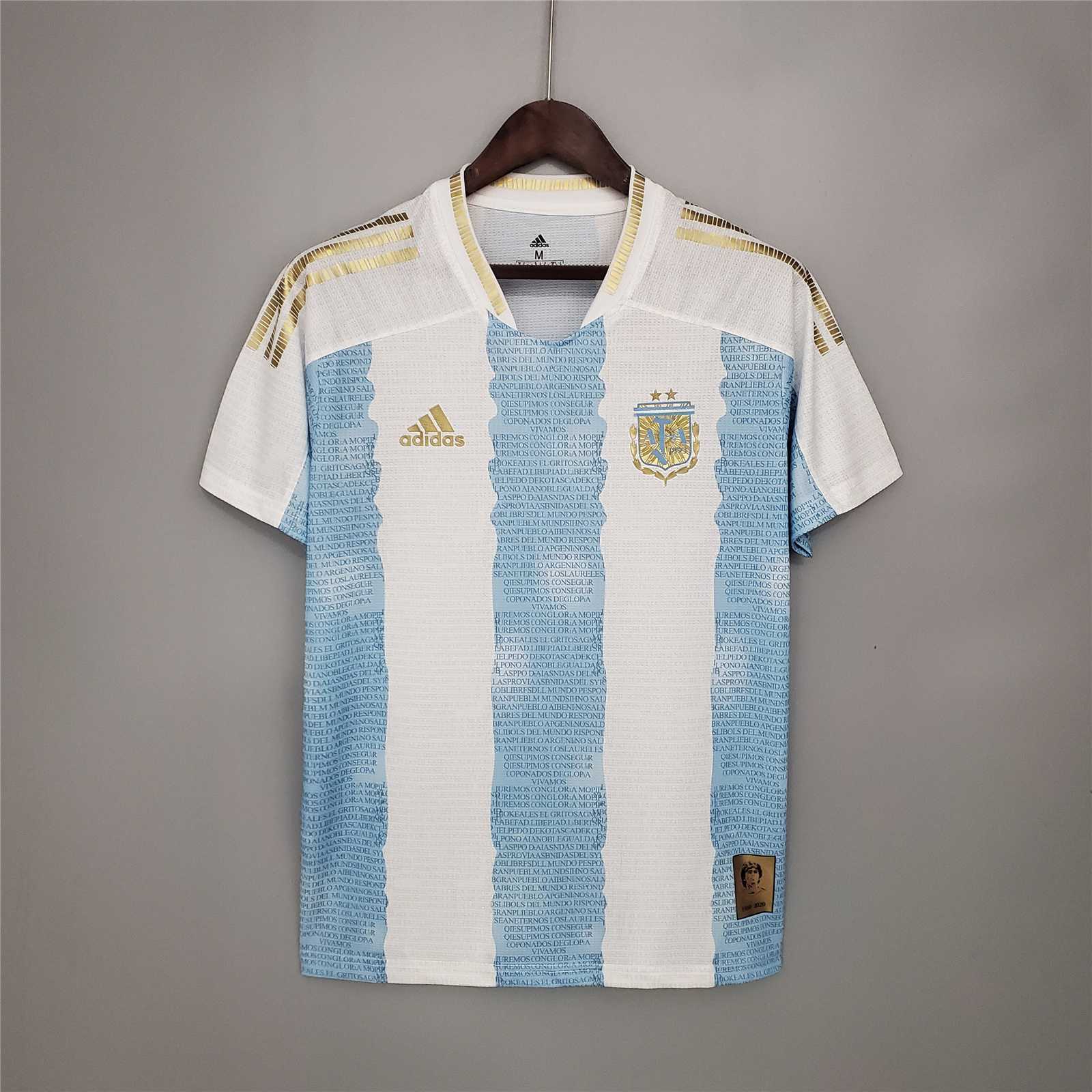 2021 Argentina Commemorative Edition White Blue