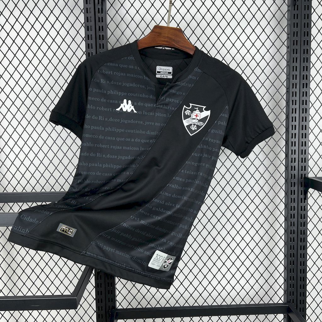 24-25 Vasco da Gama Black Kit Soccer Shirt AAAAJersey Supplier Yupoo 7