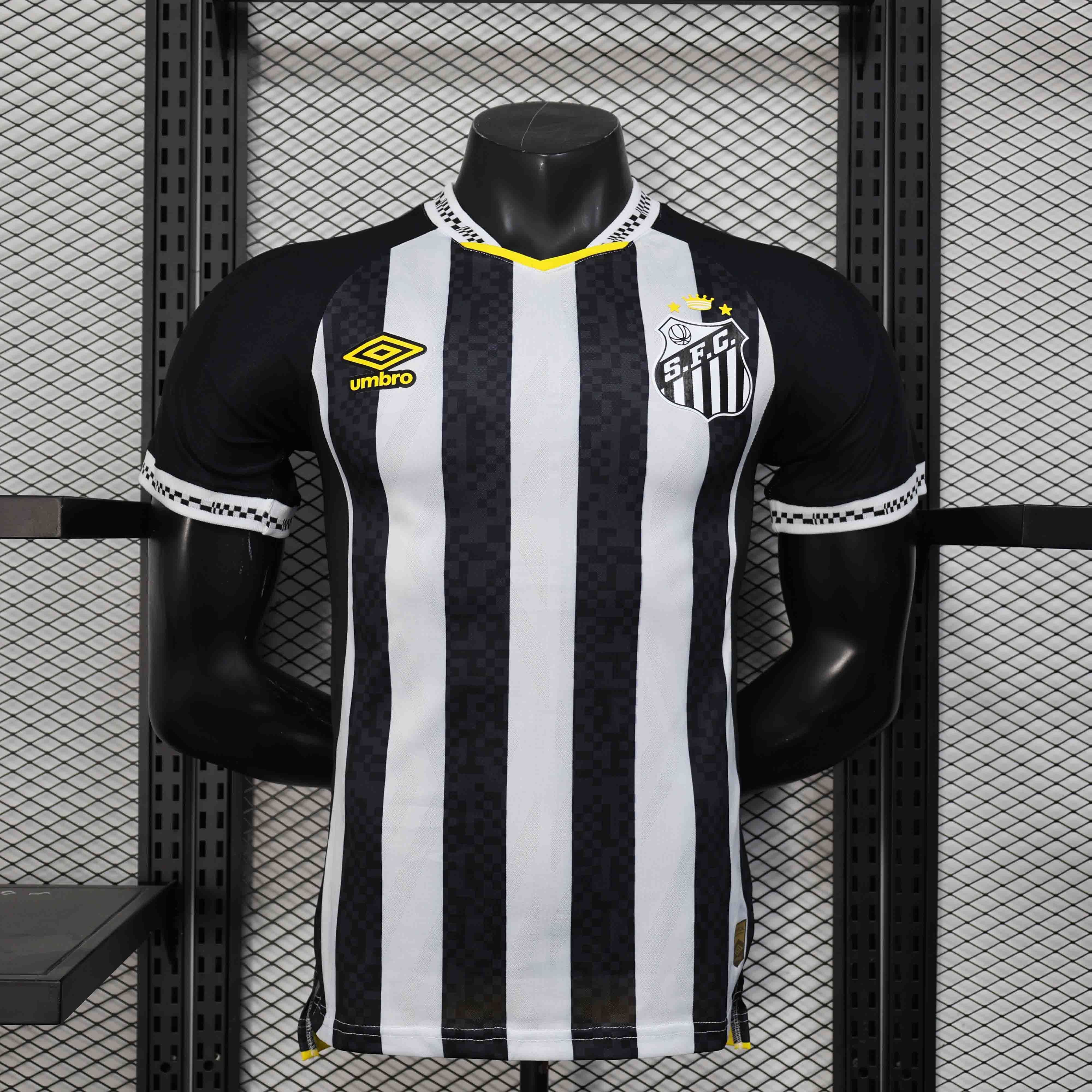 25-26 Santos Away Kit Player Version Shirt AAAAJersey Wholesale Yupoo
