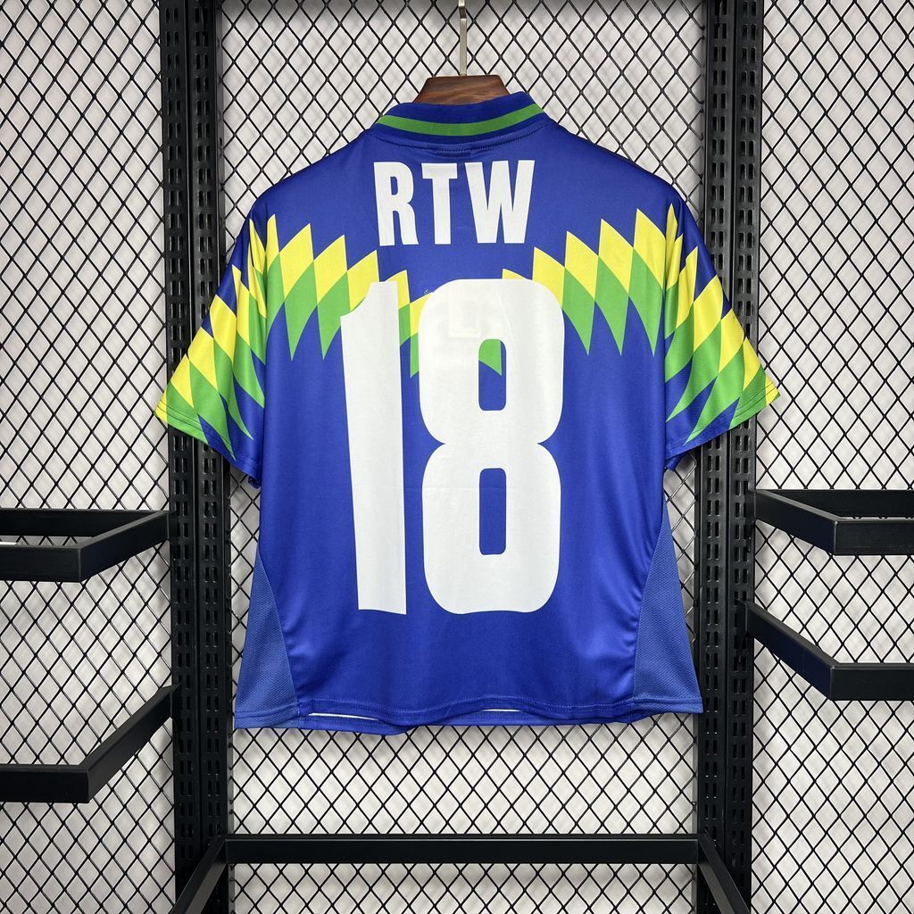 1995 Brazil Away Retro Corteiz Special Kit Vintage Shirt Soccer AAAAJersey Yupoo 5