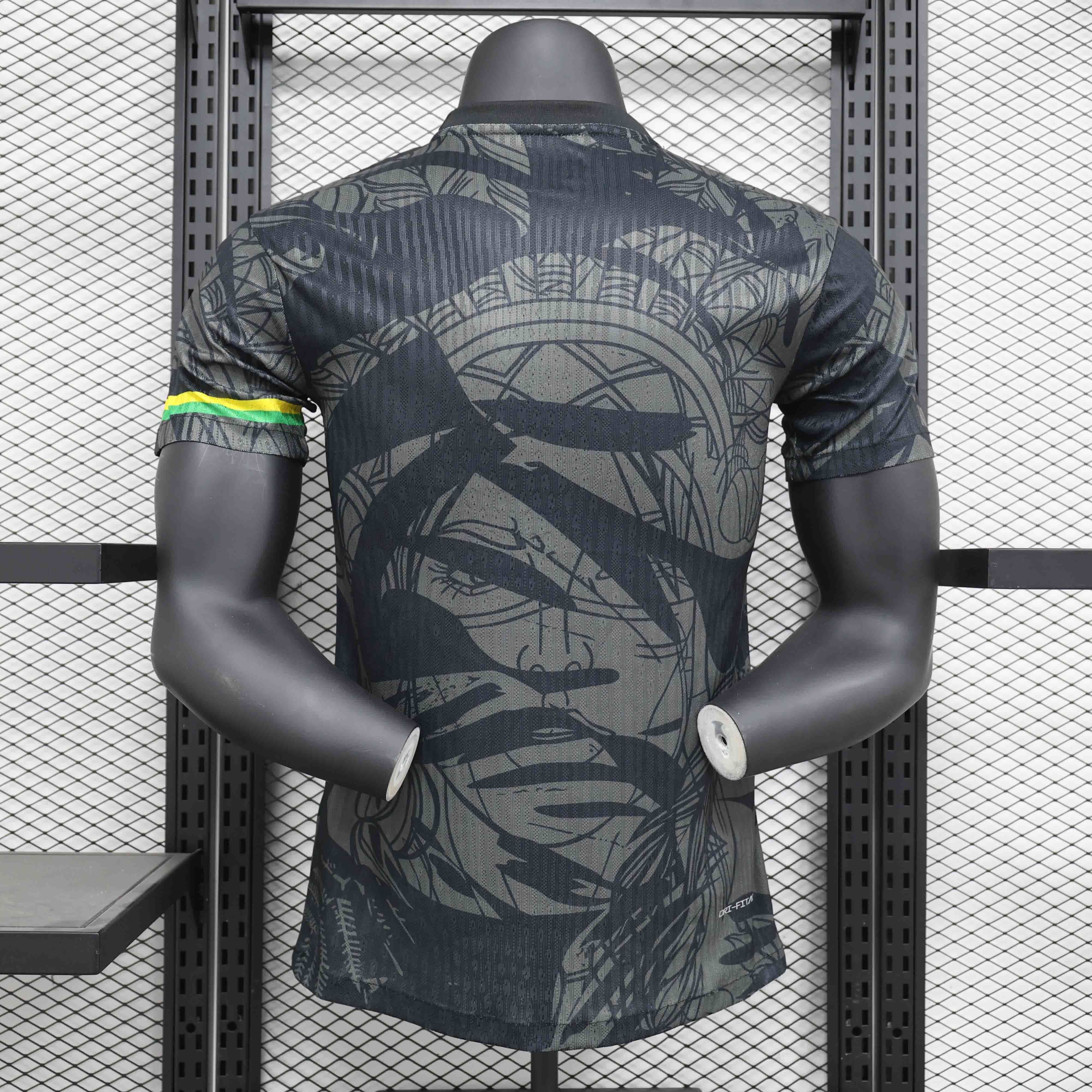 2024 Brazil Grey Special Edition Player Version Shirt AAAAJersey Supplier Yupoo 3