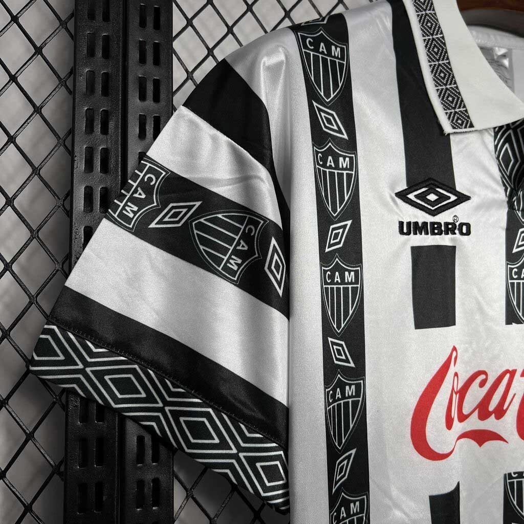 95-96 Atletico Mineiro Home Retro Kit Vintage Shirt Sport AAAAJersey Yupoo 2