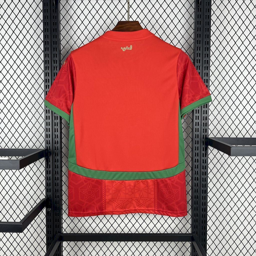 24-25 Morocco Home Shirt Football Apparels Soccer AAAAJersey Yupoo 4