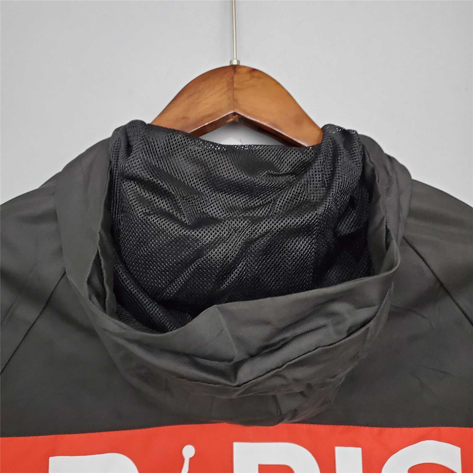 20-21 PSG Black and Blue&amp;Red Windbreaker 1