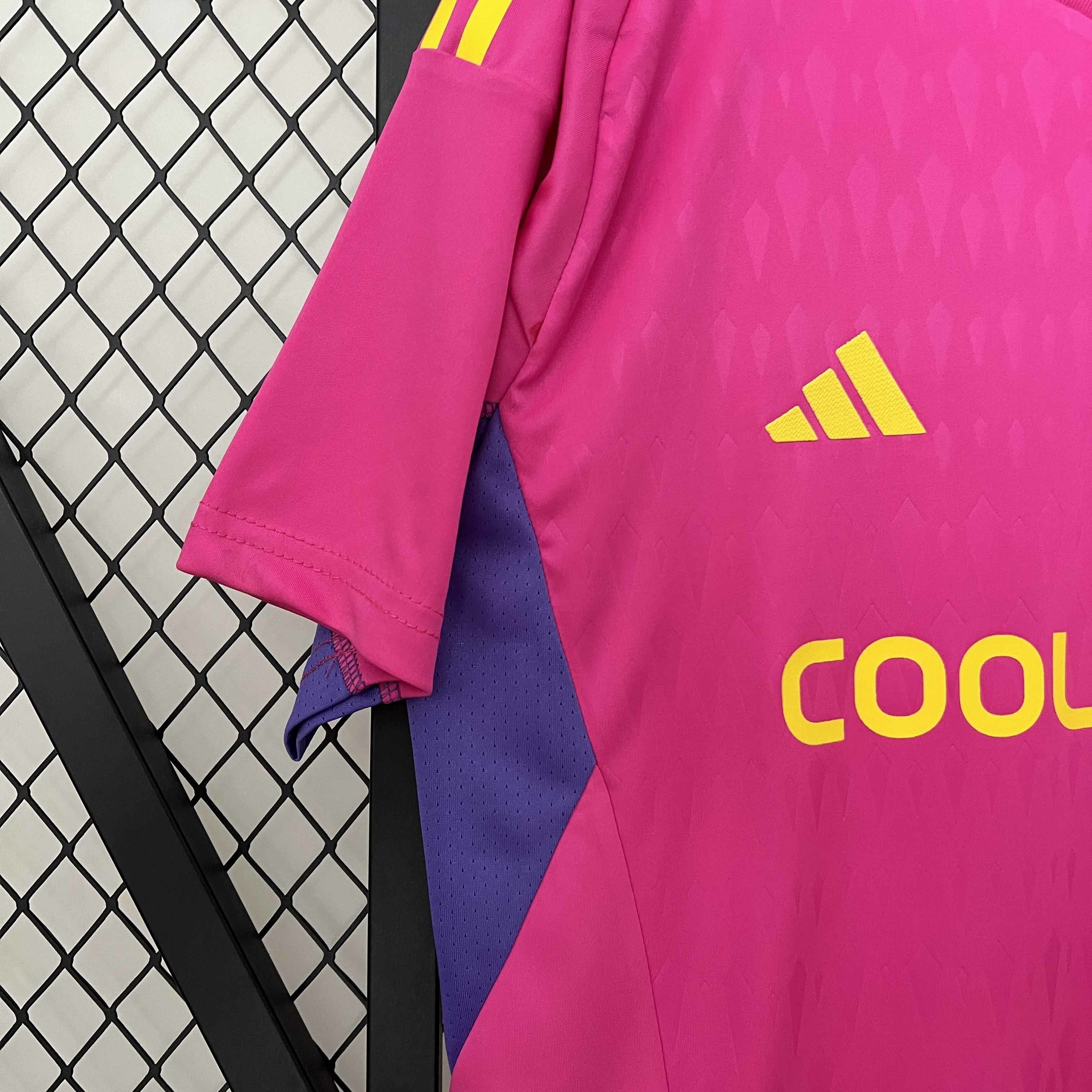 24-25 Colo Colo Goalkeeper Pink Shirt Football Replicas Yupoo 3