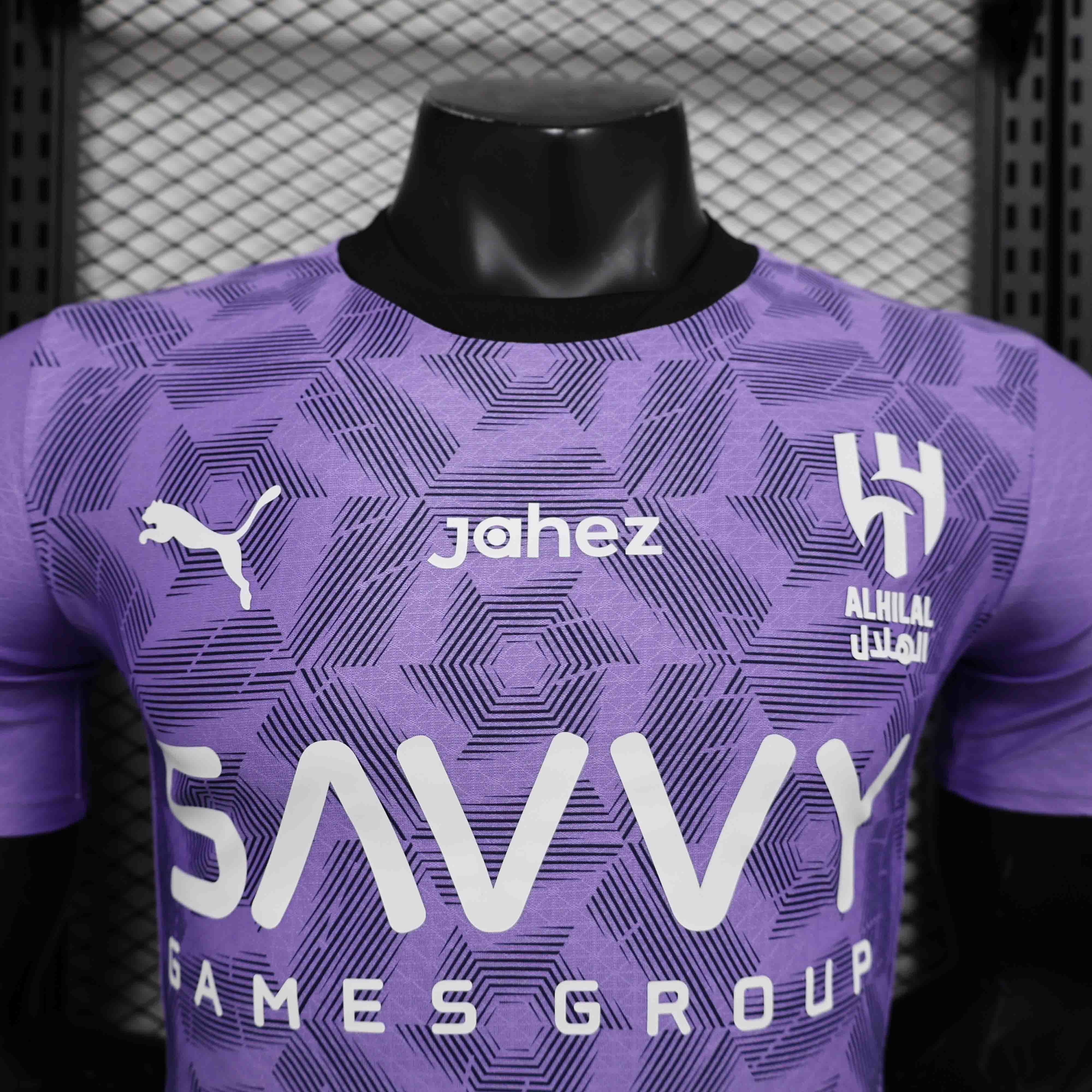 24-25 Al-Hilal Saudi Third Kit Player Version Shirt Soccer AAAAJersey Yupoo 1