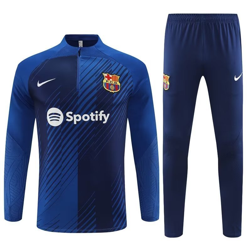 23-24 Barcelona Long Sleeve Training Suit Yupoo
