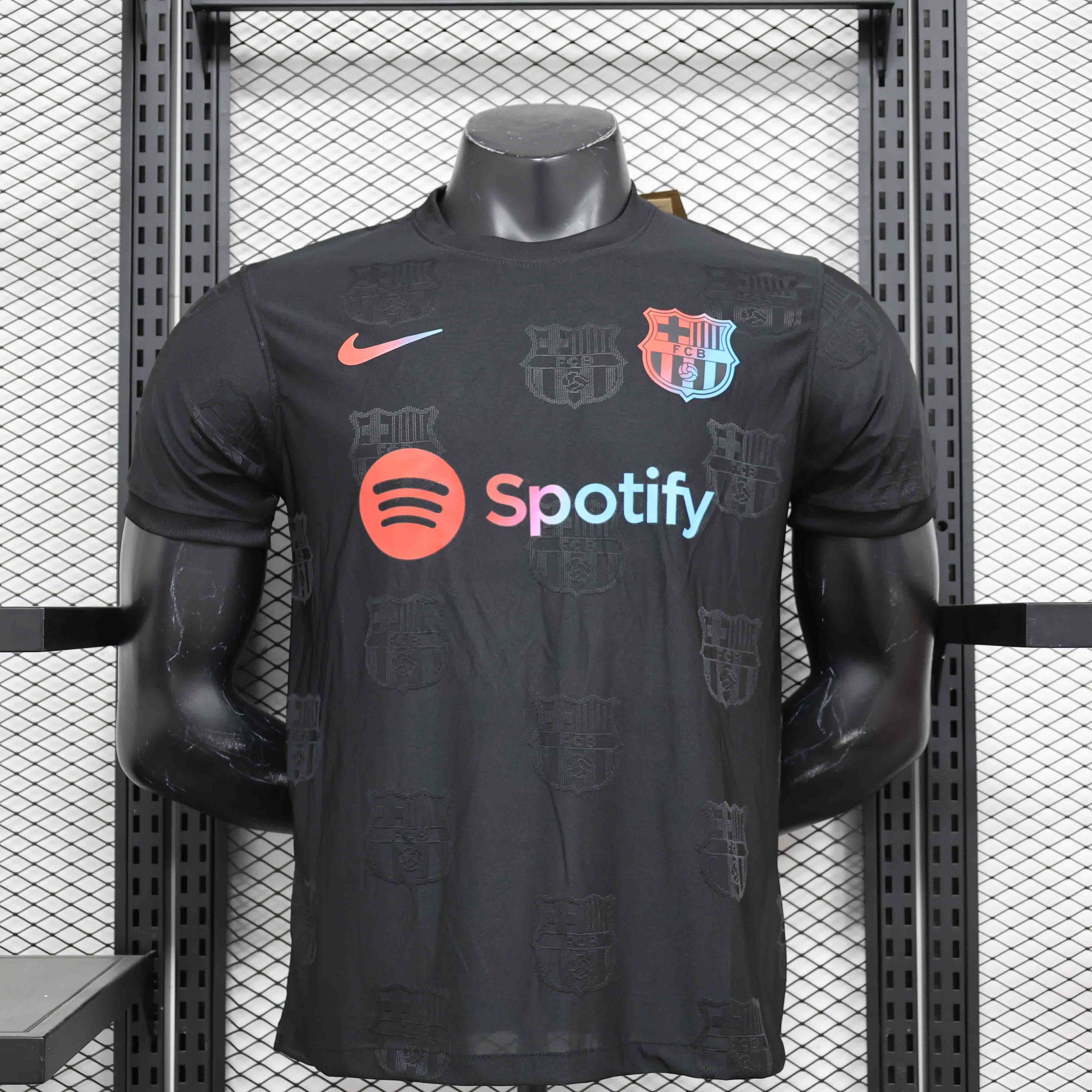 24-25 Barcelona OG Black Special Edition Player Version Shirt AAAAJersey Supplier Yupoo