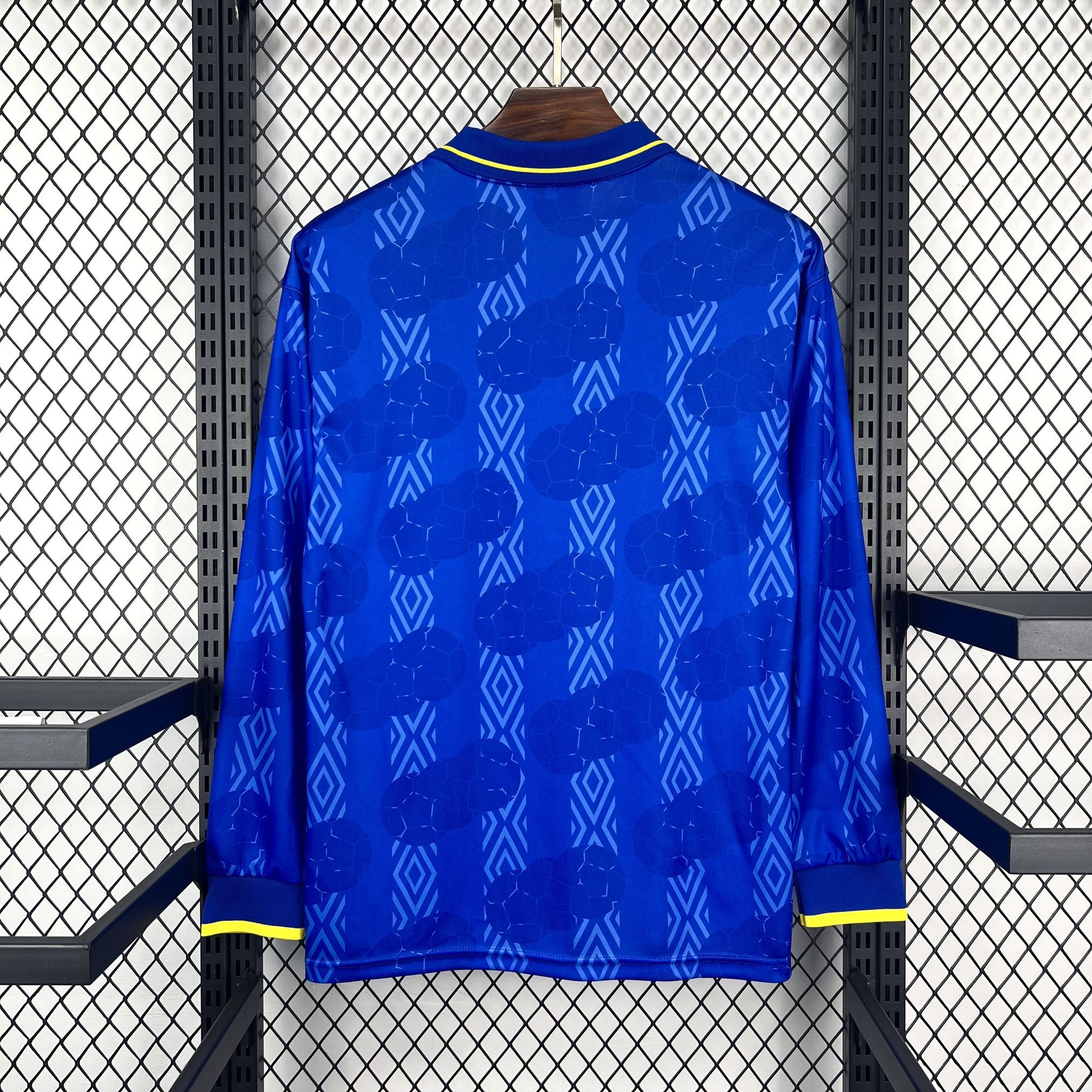 1994 Colombia Retro Mens Away Kit Football Long Sleeve Shirt AAAAJersey Supply Yupoo 6 1