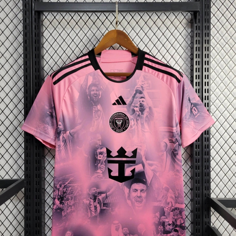 24-25 Inter Miami Messi Celebration Kit Special Edition Football AAAAJersey Yupoo 2