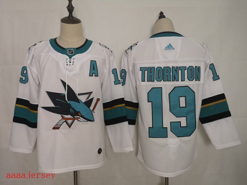 San Jose Sharks ice hockey jersey M-3XL 圣何塞鲨鱼队冰球服 4