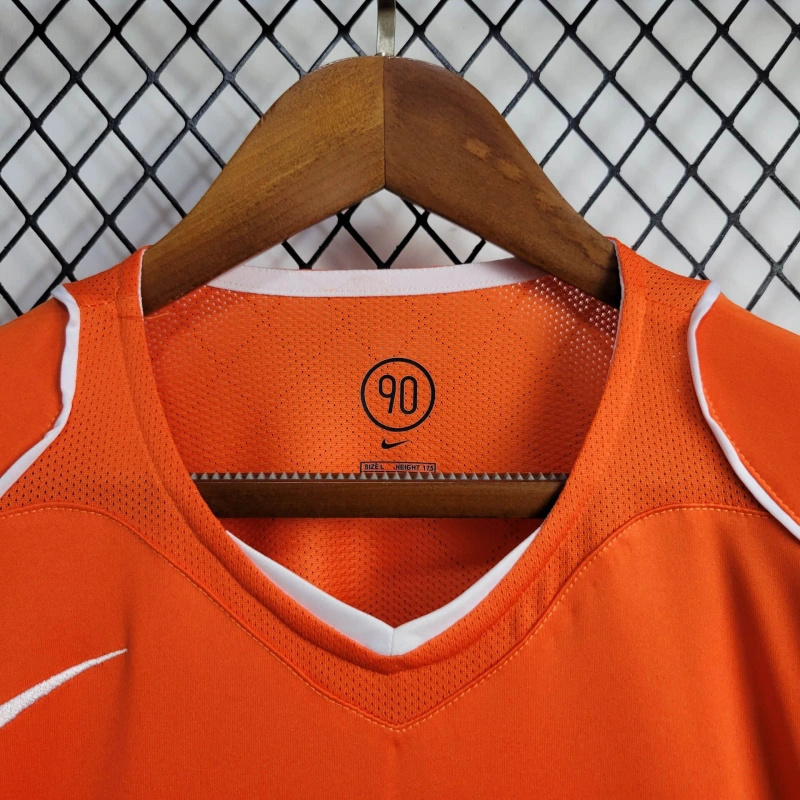 2004 Netherlands Home Retro Kit Vantage Shirt Soccer Jerseys Yupoo 4