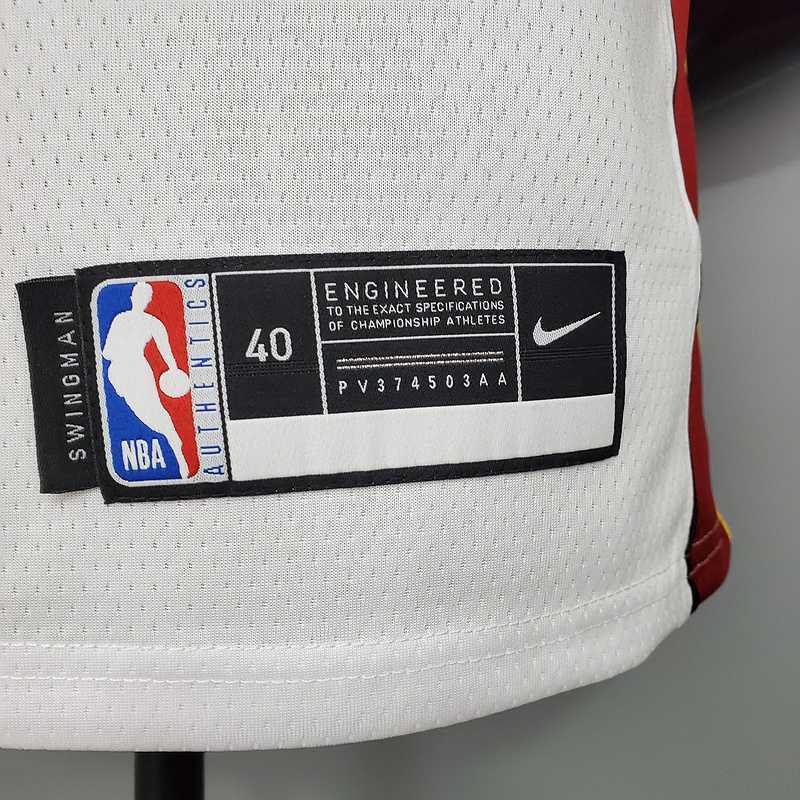 Miami Heat JAMES#6 white 2