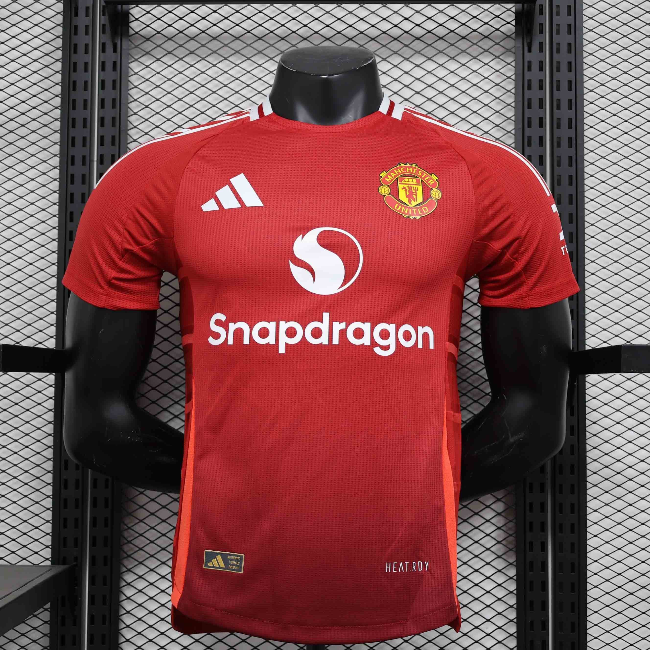 24-25 Manchester United Home Kit Player Version Shirt Best Wholesale Yupoo