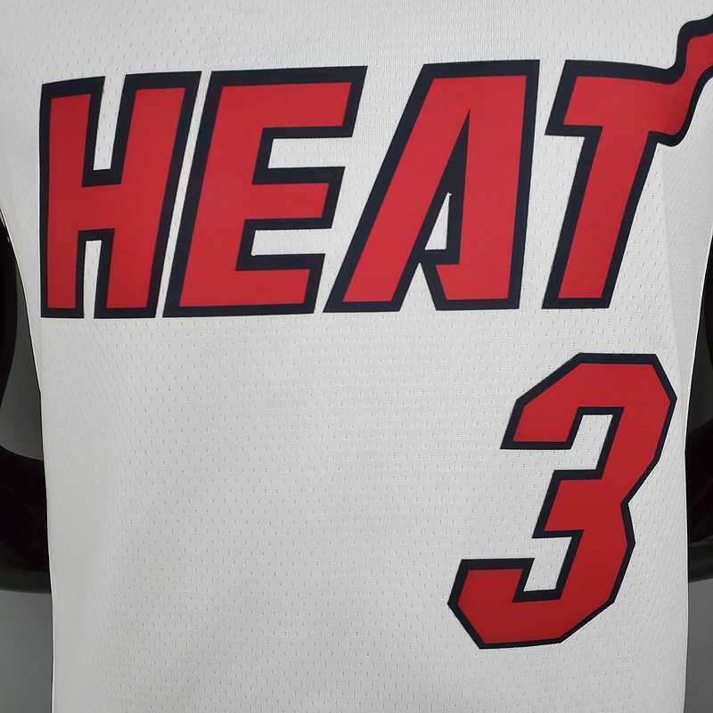 Miami Heat WADE#3 white 2