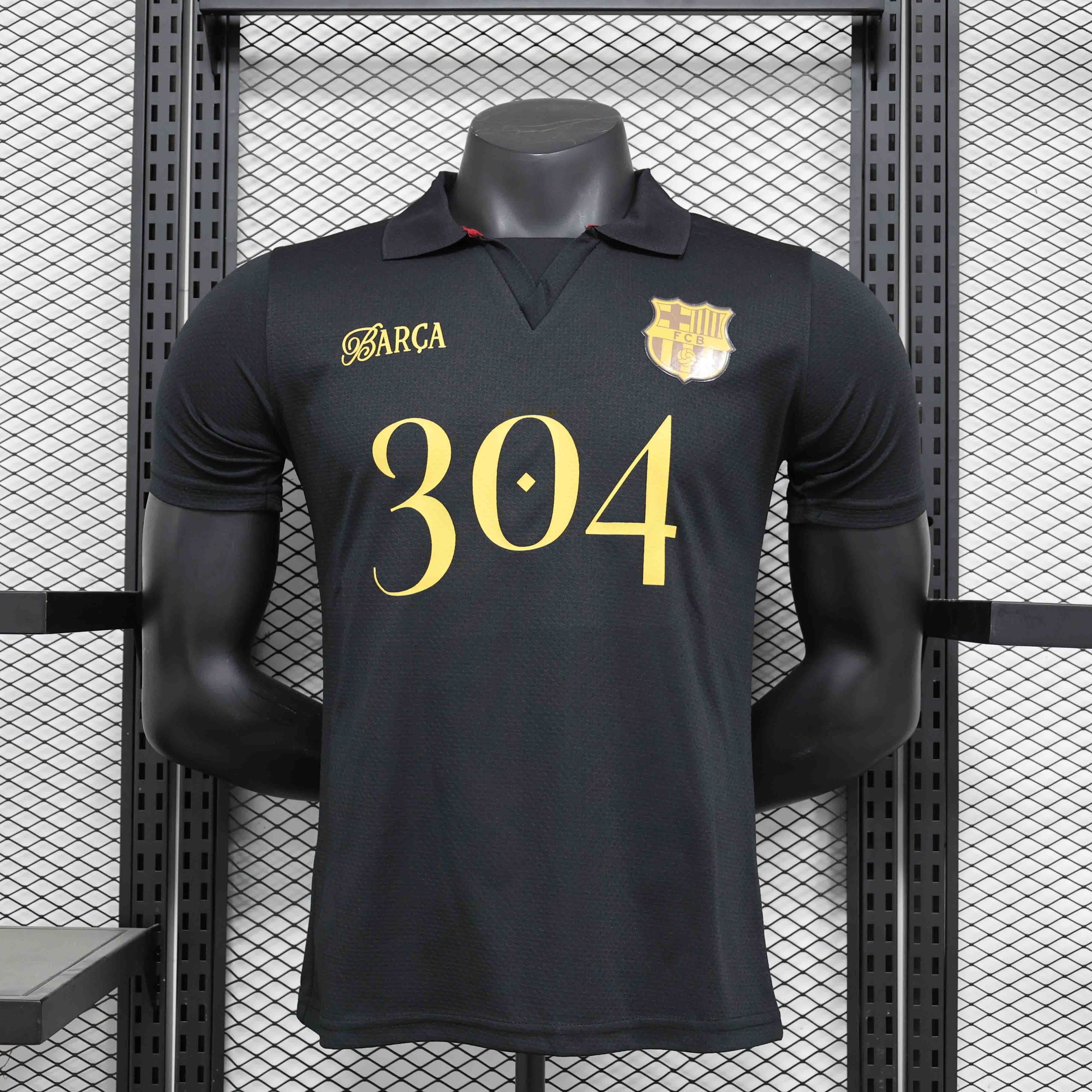 24-25 Barcelona Lamine Yamal 304 Black Special Player Version Shirt AAAAJersey Supplier Yupoo
