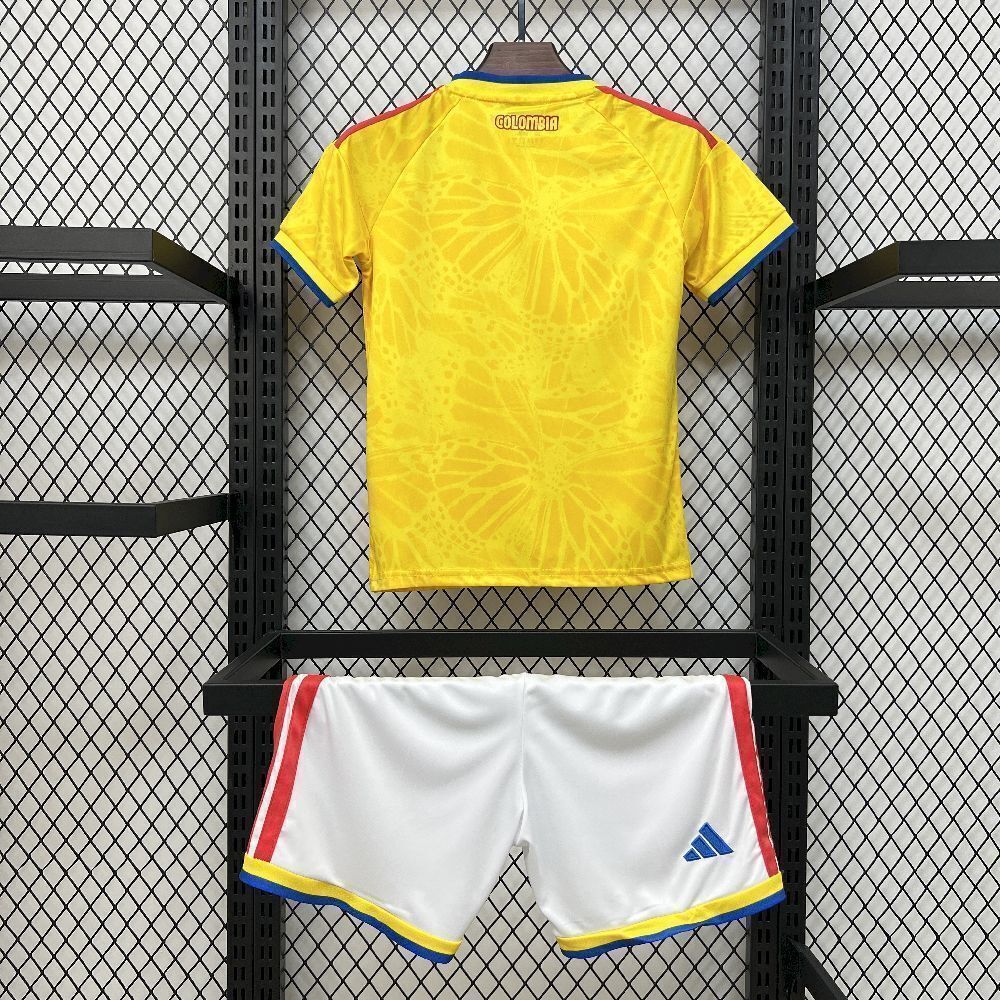 2026 World Cup Colombia Home Kids Kit Soccer T-Shirt AAAAJersey Supply Yupoo 6