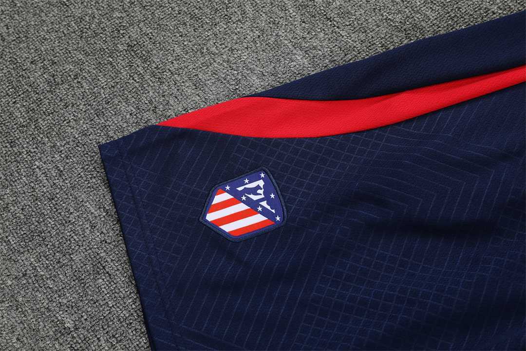 22-23 Atletico Madrid training suit short sleeve kit red 19