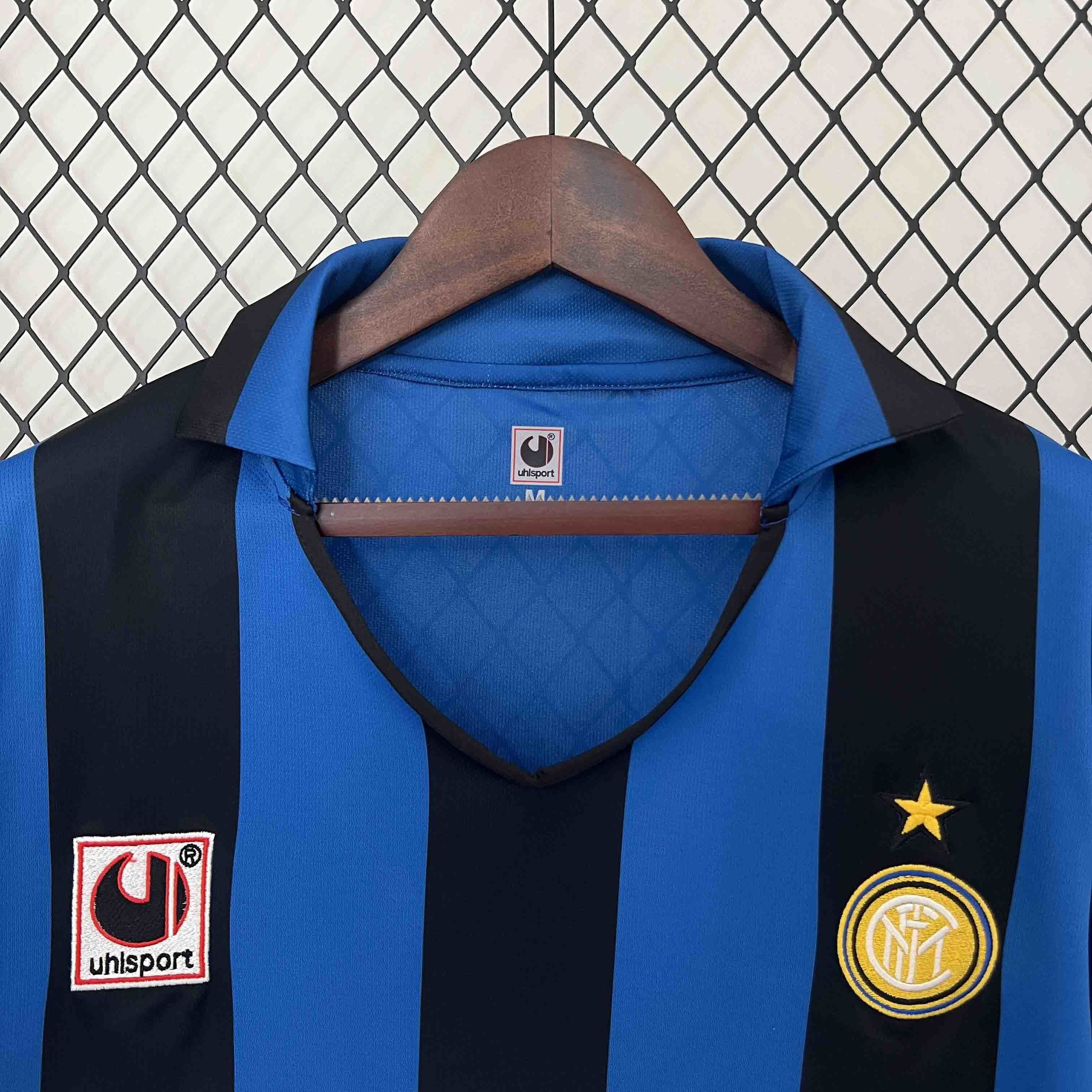 90-91 Inter Milan Home Retro Kit Football Apparel AAAAJerseys Dropshipping Yupoo 5