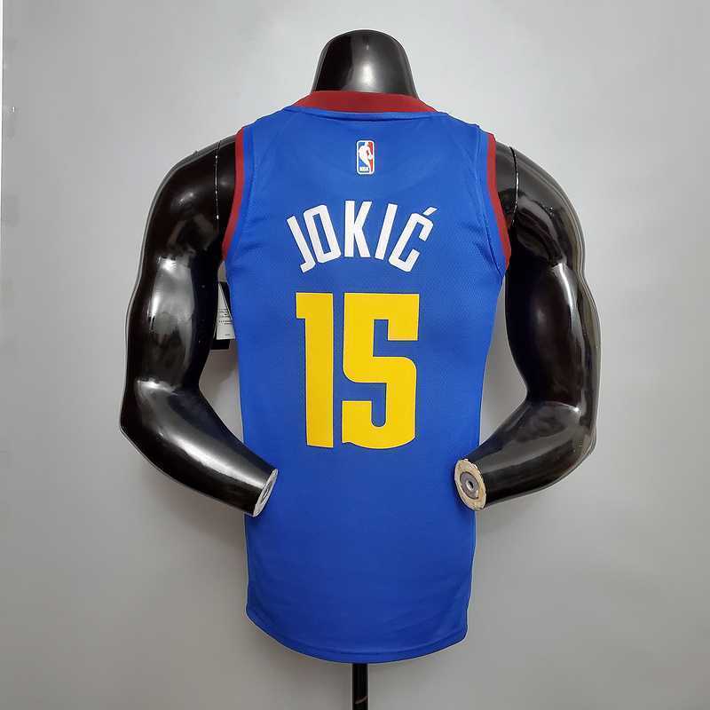 New Nuggets Jokic #15 Theme Limited City Edition Blue 3