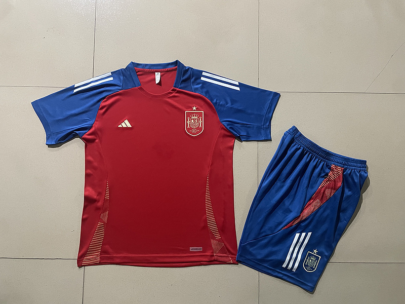 2024 Spain Training Soccer Jerseys Football Shirts 1