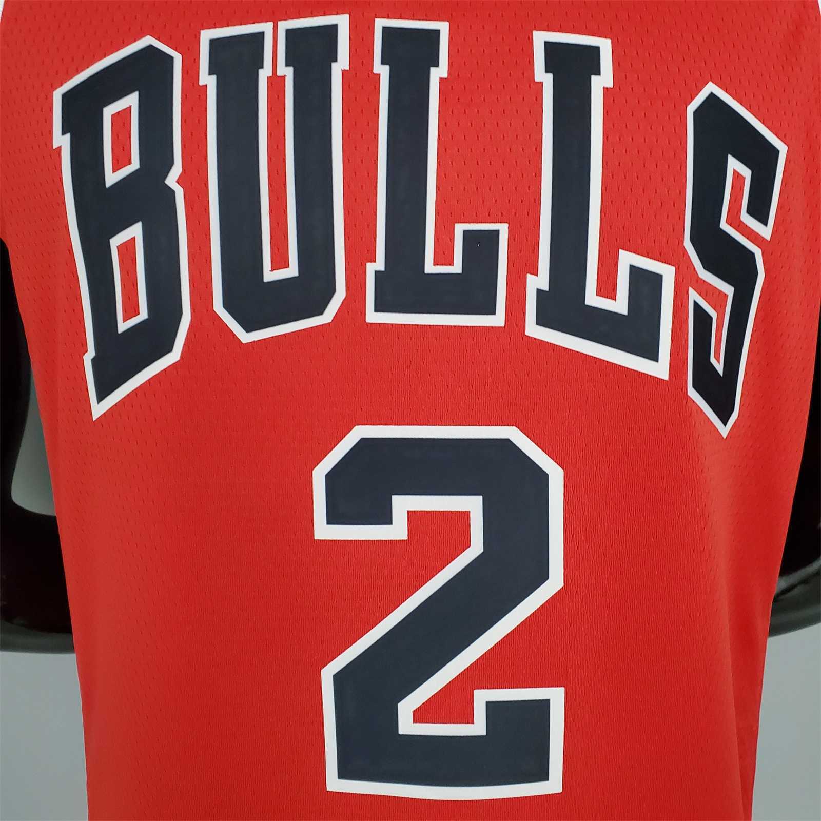 BALL#2 Chicago Bulls Red 2