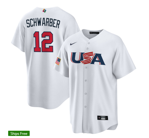 USA 2023 World Cup Baseball Jerseys 74
