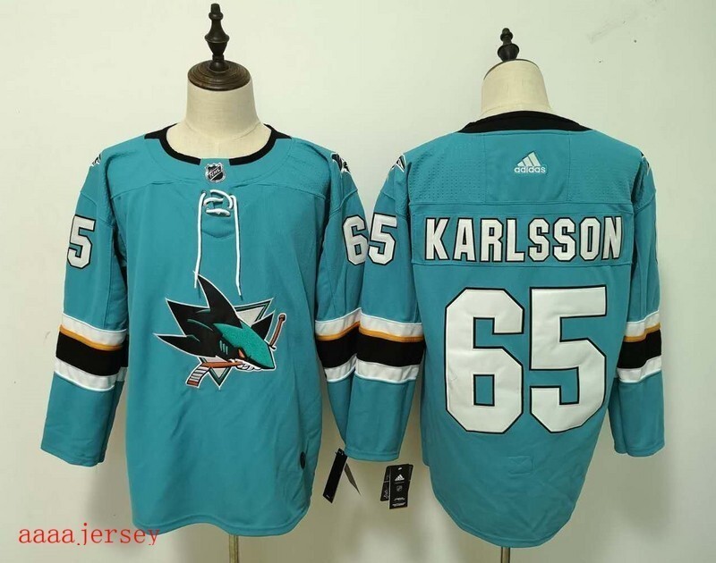 San Jose Sharks ice hockey jersey M-3XL 圣何西鲨鱼队冰球服