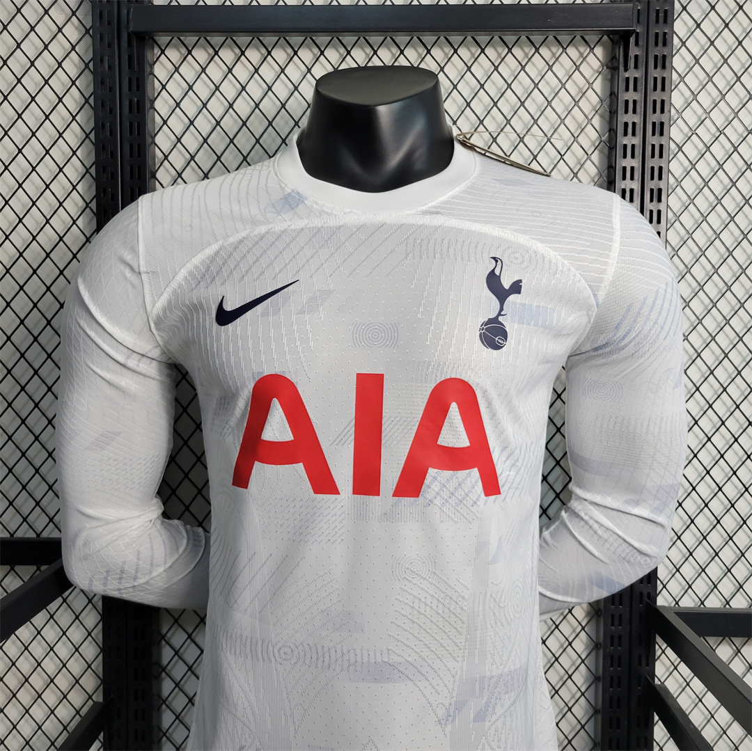 23-24 Tottenham Hotspur home player version Long Sleeve 5