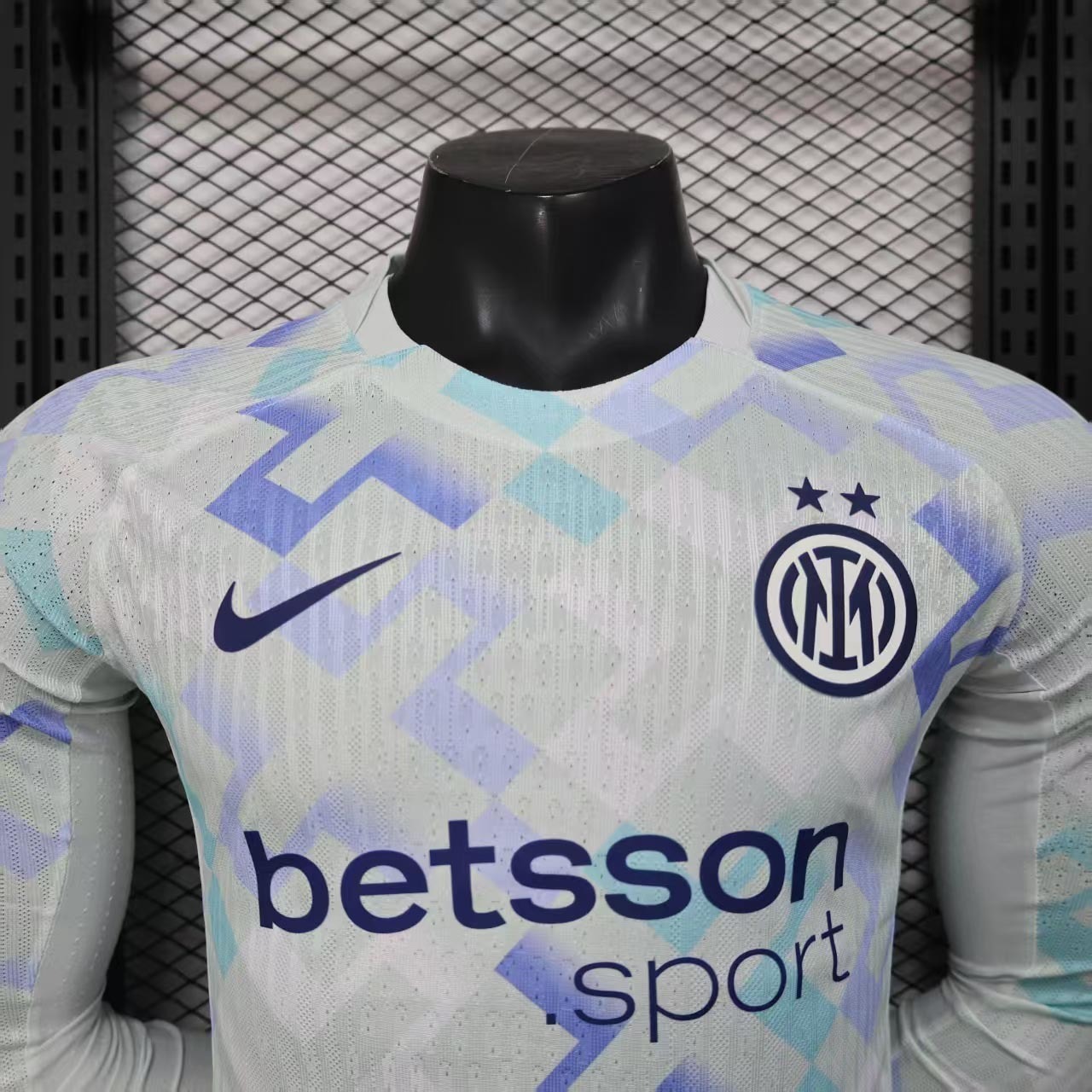 25-26 Inter Milan Away Player Version Long Sleeves Kit Soccer AAAAJersey Yupoo 2
