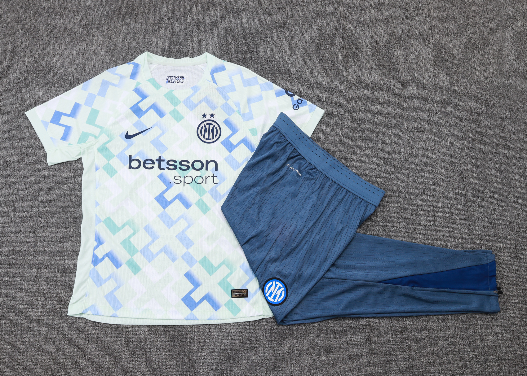 25-26 Inter Milan Away Player Version Training Kits Football Tracksuits 3