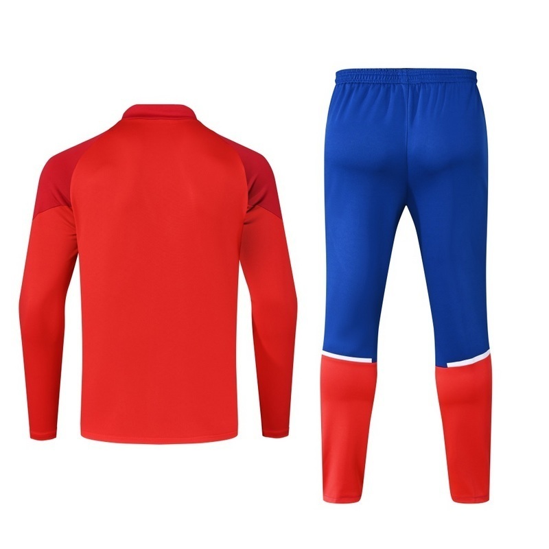 23-24 Chivas Guadalajara Training Suite Red Long Sleeve Kits Cheap Jerseys Yupoo 3