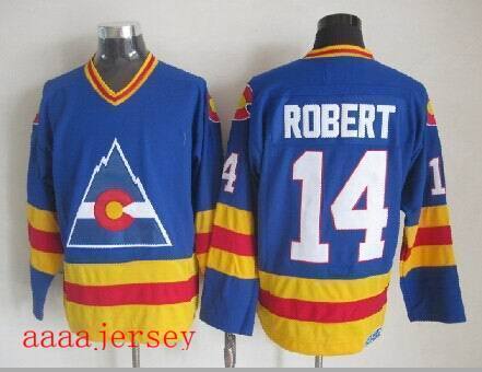 Colorado Avalanche retro ice hockey jersey M-3XL 科罗拉多雪崩队复古冰球服 1