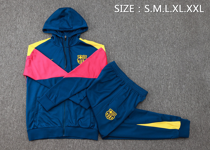24-25 Barcelona Hoodie Jackets Football Shirts 1