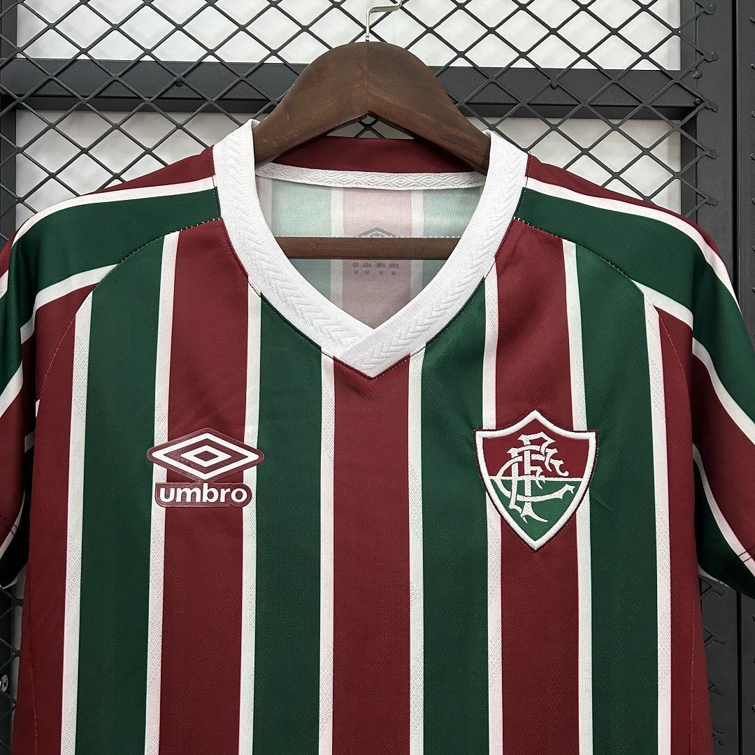 25-26 Fluminense Home Women Shirt Lady Tee AAAAJersey Supply Yupoo 5