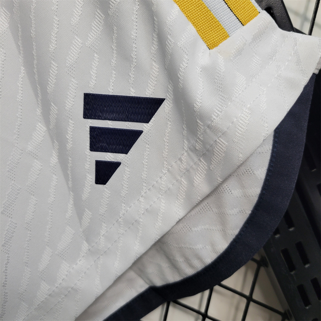 23-24 Real Madrid Player Version Shorts Home 1