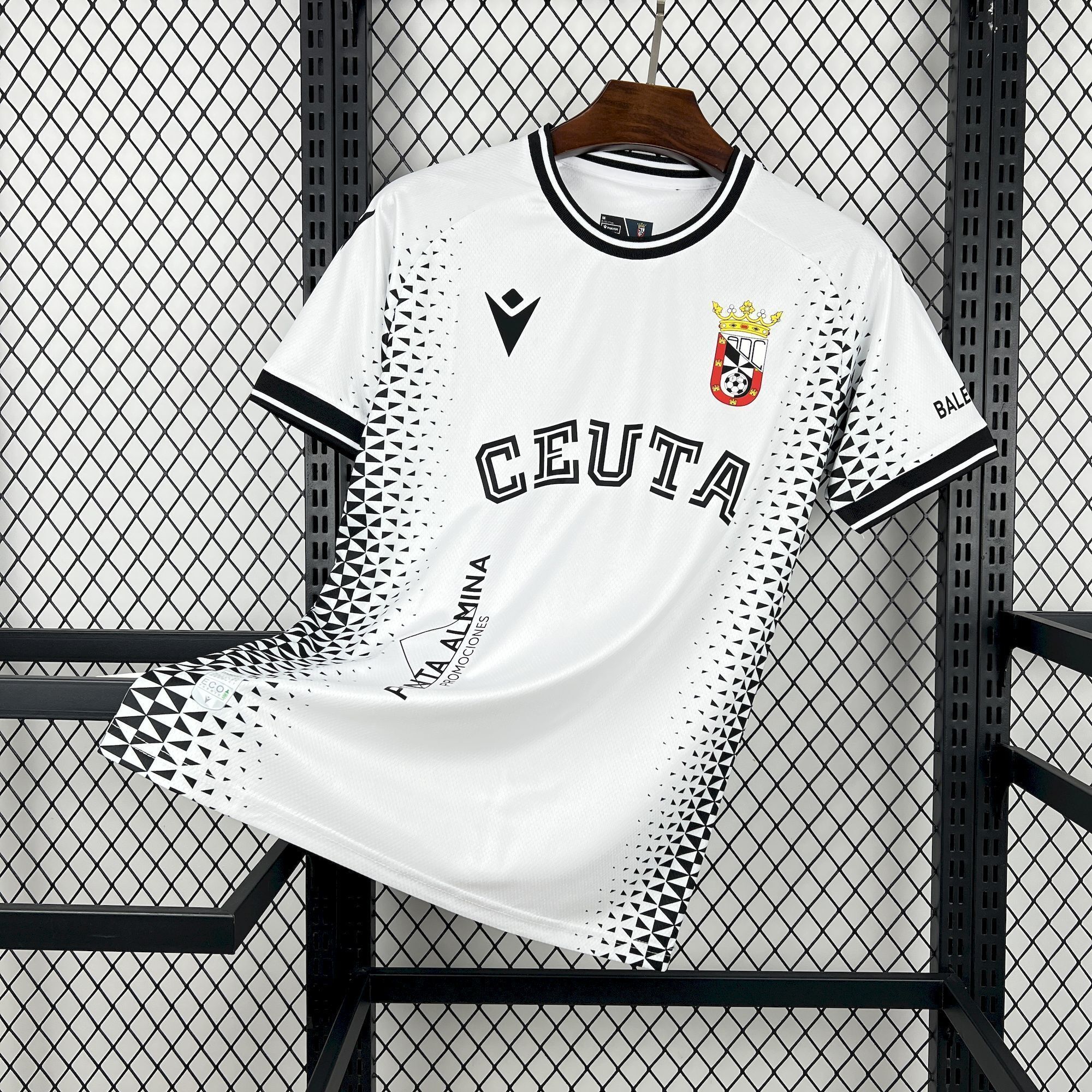 25-26 AD Ceuta FC Home Kit T-Shirt Football Apparels AAAAJersey Supply Yupoo