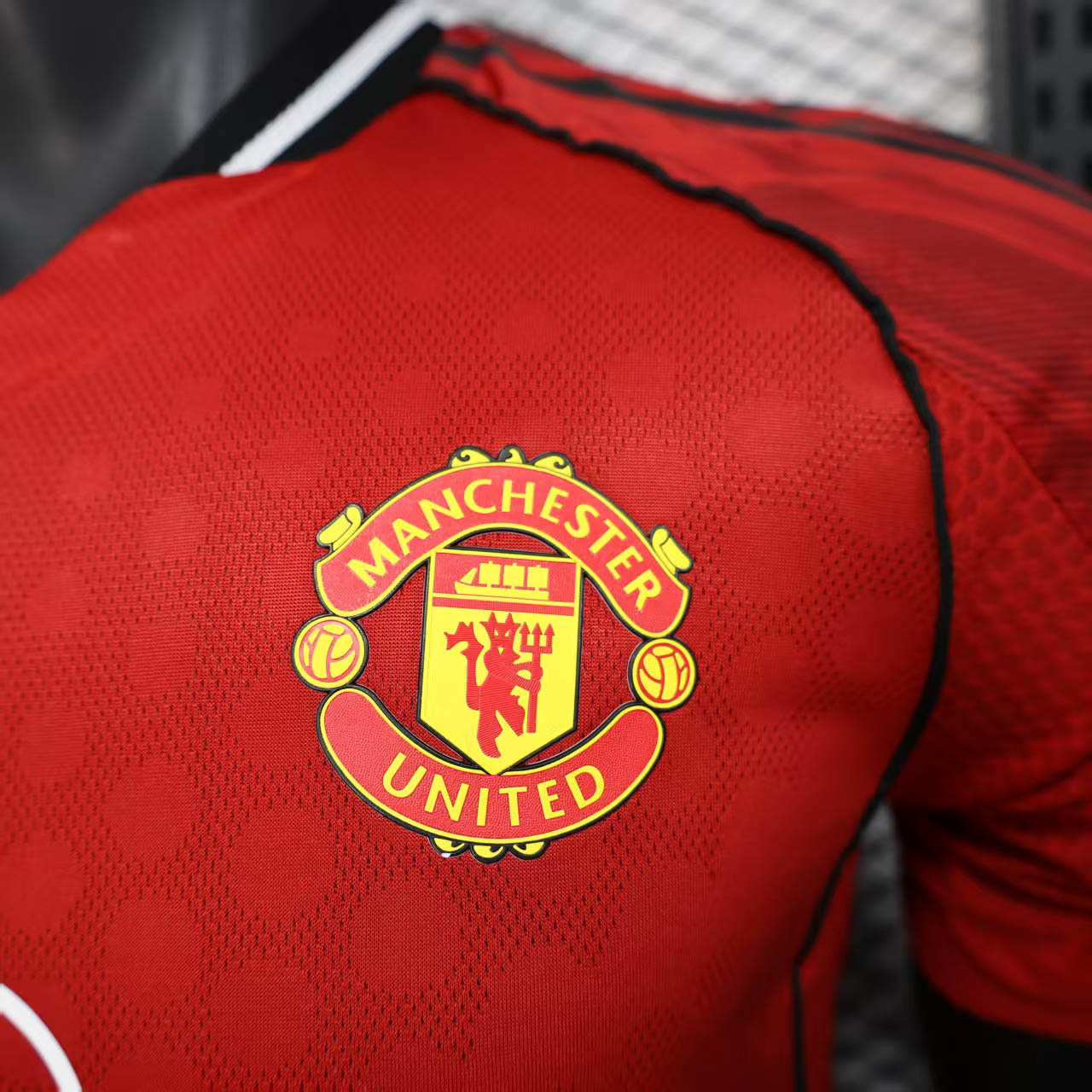 25-26 Manchester United Home Kit Player Version Shirt AAAAJersey Yupoo 5