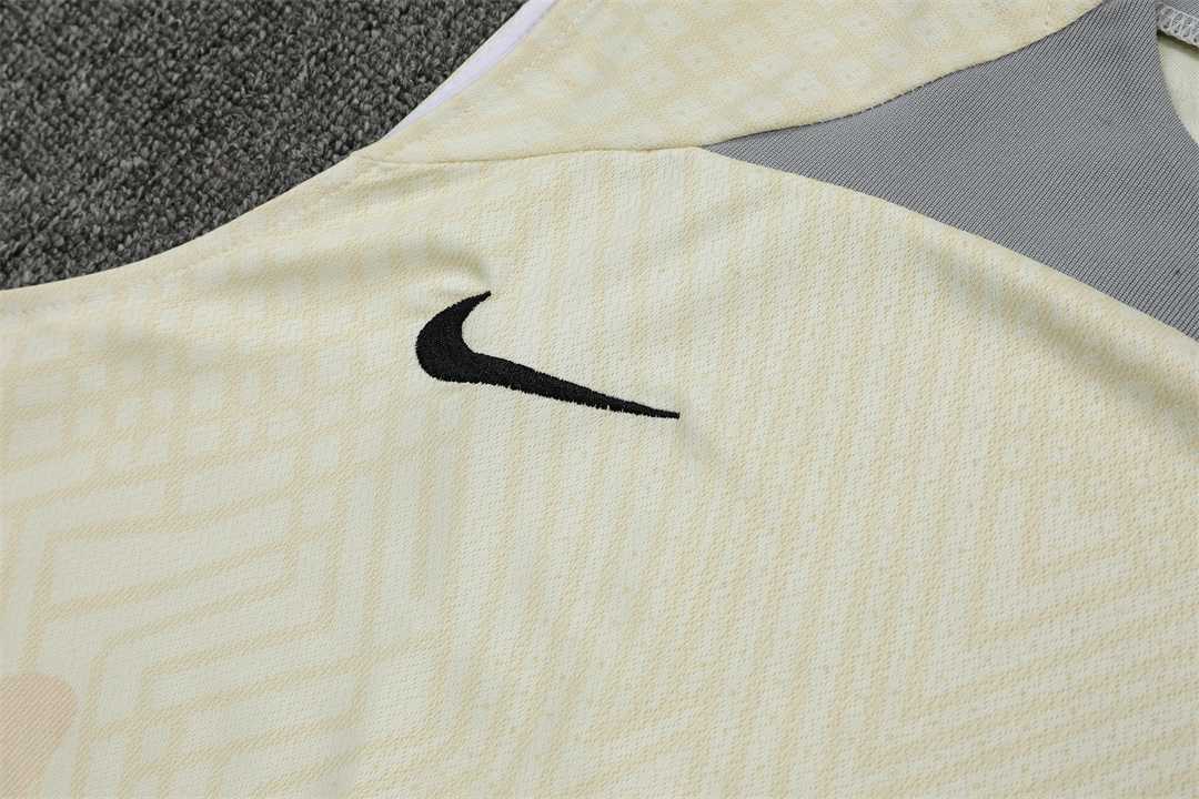 22-23 Tottenham Hotspur vest training suit kit Light Yellow 14