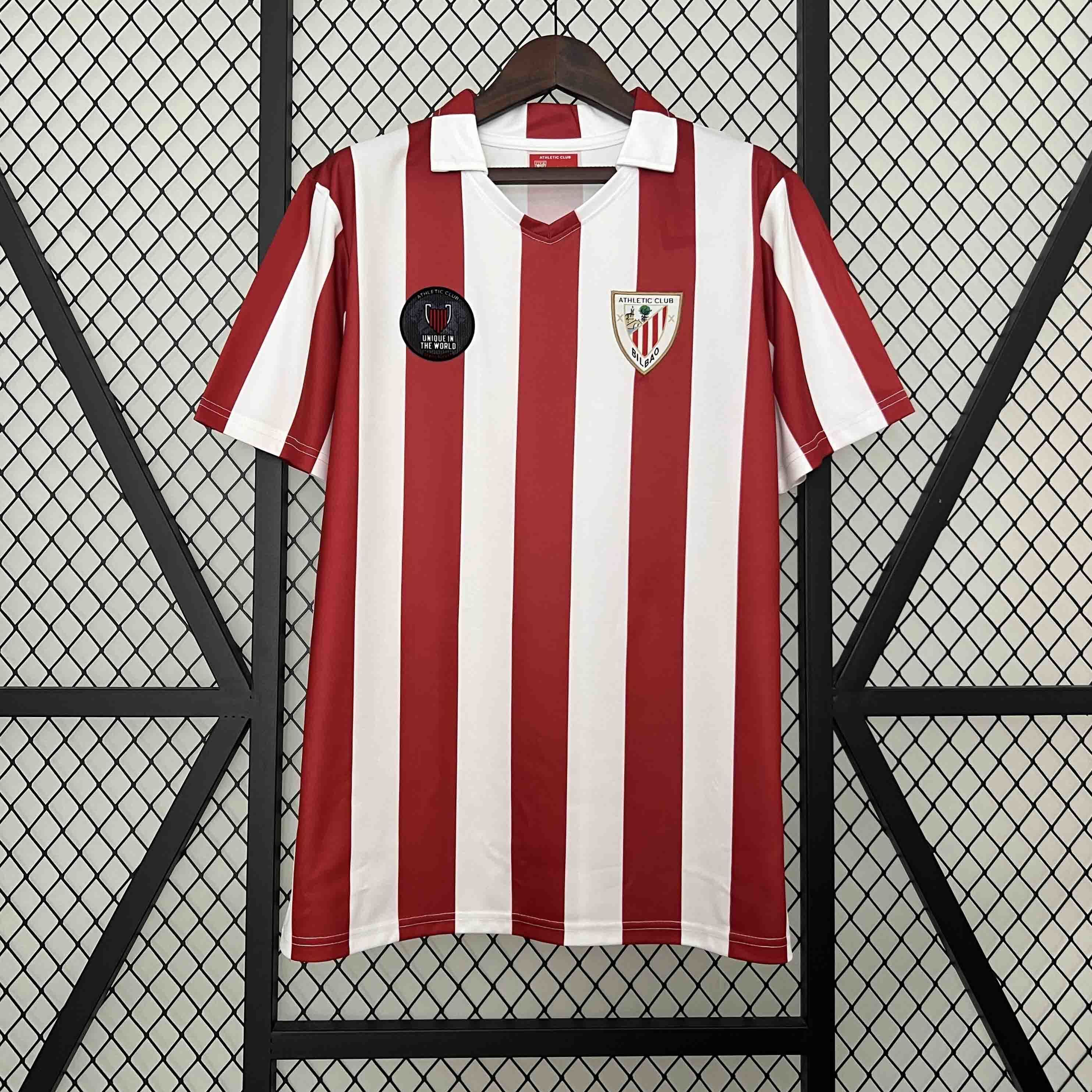 1984 Athletic Bilbao Home Retro Kit Best Wholesale Yupoo