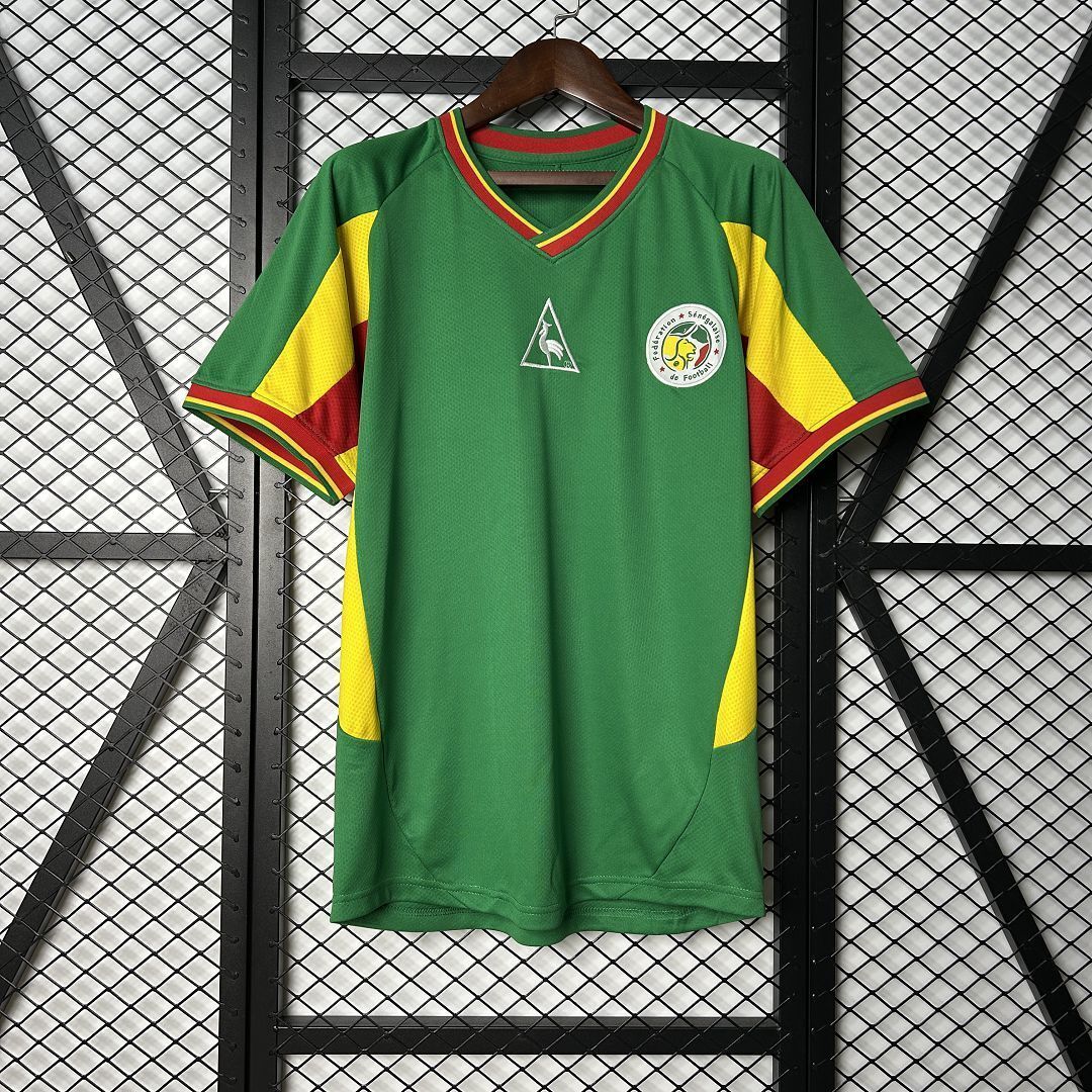 2002 Senegal Away Retro Kit Vintage Shirt AAAAJersey Wholesale Yupoo