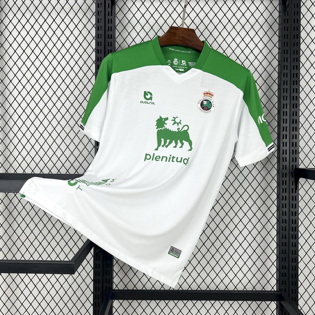 24-25 Racing de Santander Home Shirt Football Uniforms AAAAJersey Supplier Yupoo