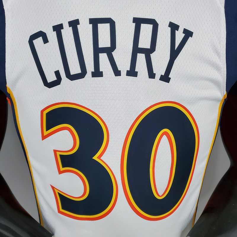 Curry #30 Warriors Rookie White 6