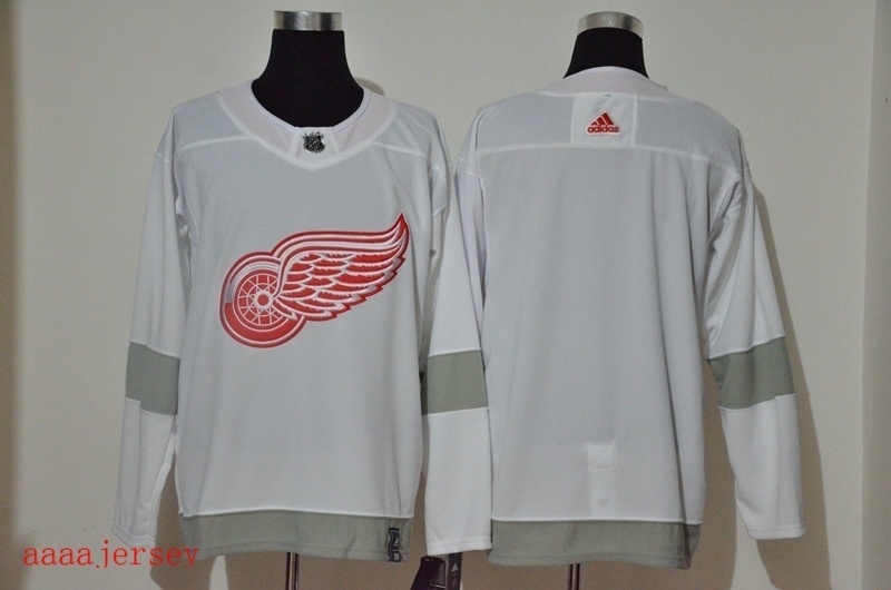 Detroit Red Wings ice hockey jersey M-3XL 底特律红翼队冰球服 2