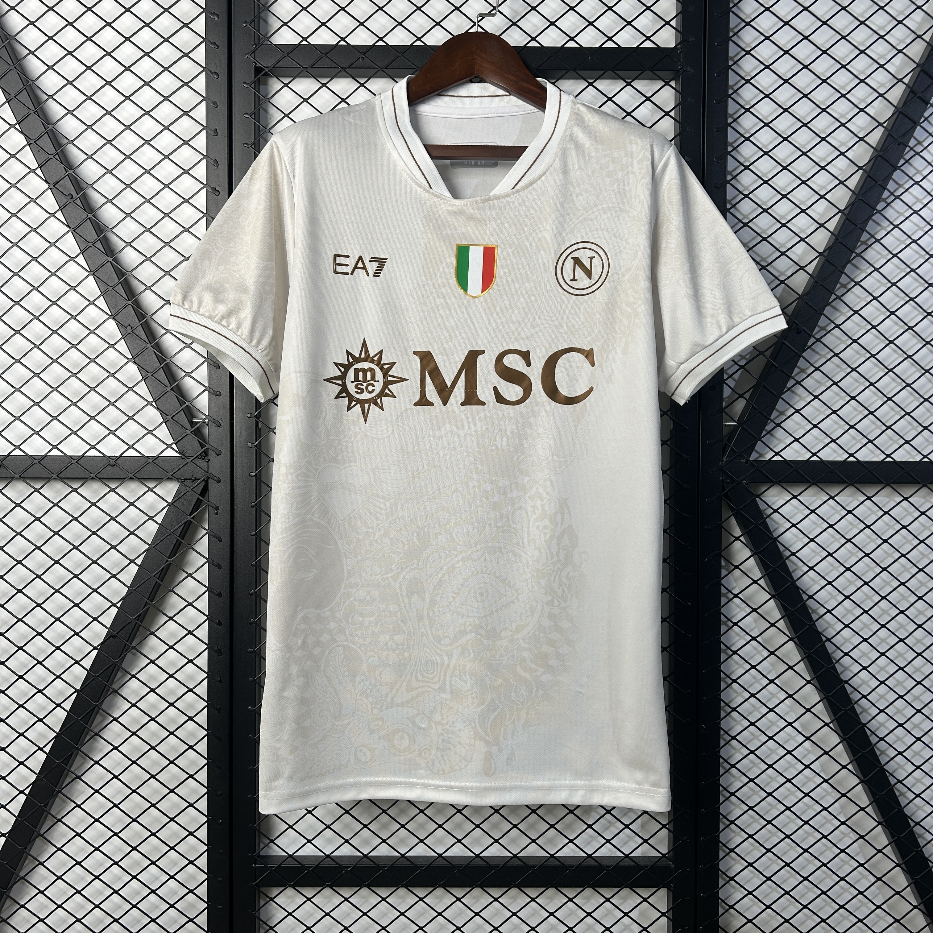 25-26 Napoli Away Kit Football T-Shirt Sport Summer Clothes AAAAJersey Supply Factory Yupoo 1