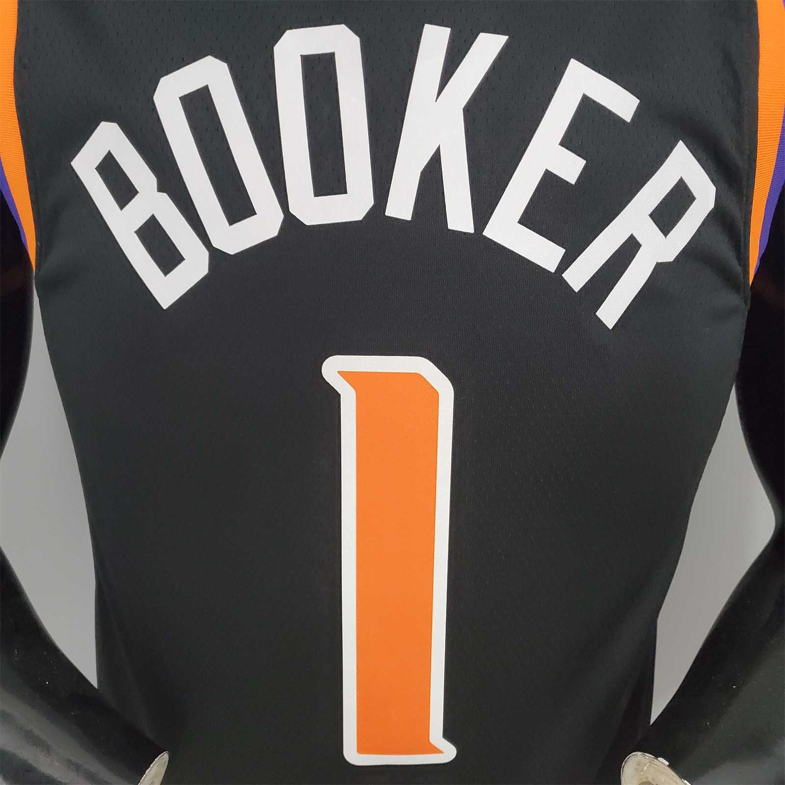 2021 BOOKER#1 Suns Black 1