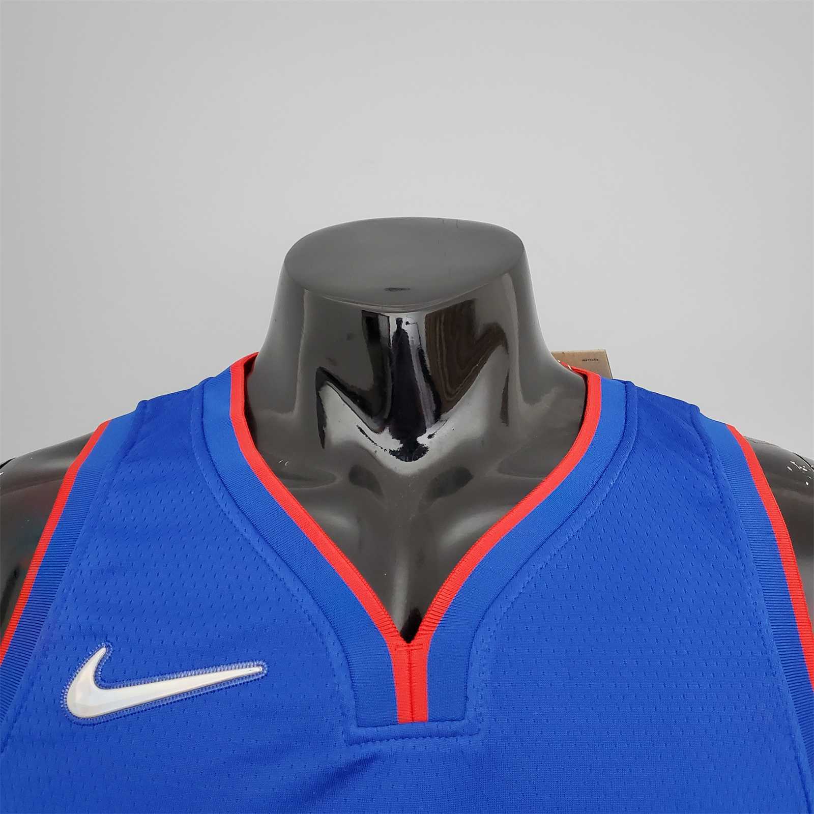 75th Anniversary Rose #25 Pistons Blue 4