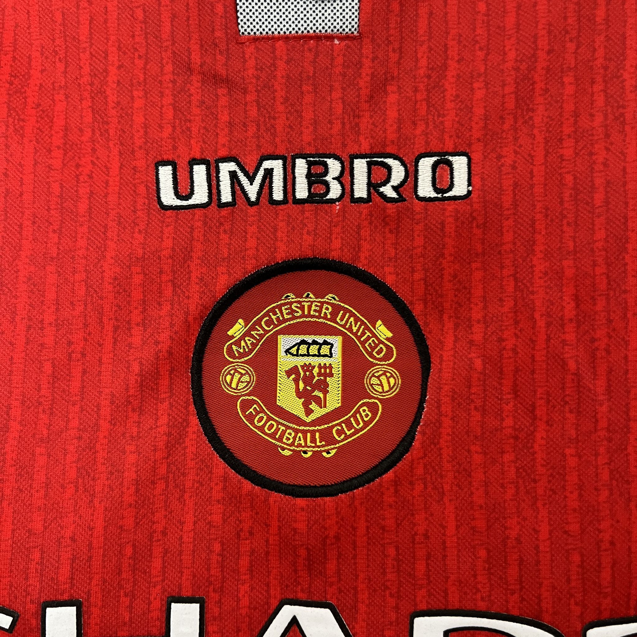 96-97 Manchester United Home Retro Kid Kits Youth Apparels AAAAJersey Wholesale Yupoo 7