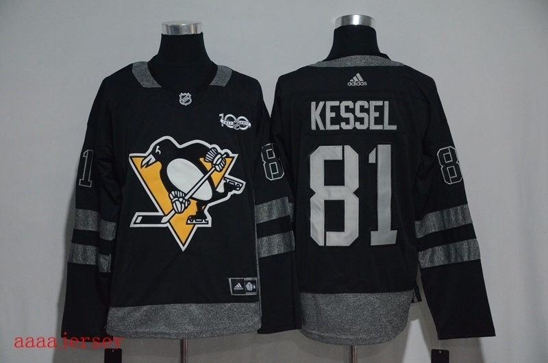 Pittsburgh Penguins ice hockey jersey M-3XL 匹兹堡企鹅冰球服 1